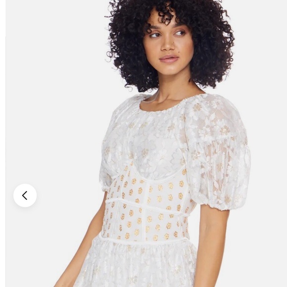 For Love And Lemons Lupita Mini Dress Size S - Picture 5 of 14